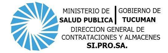 Dir. Gral. Contrataciones y Almacenes SI.PRO.SA.